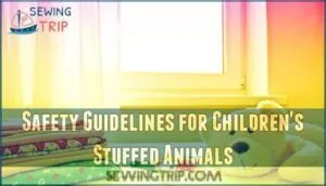 safety guidelines for children's stuffed animals