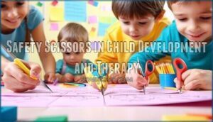 safety scissors in child development and therapy