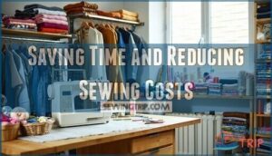 saving time and reducing sewing costs