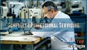 scheduled professional servicing
