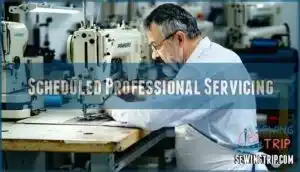 scheduled professional servicing