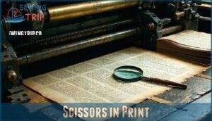 scissors in print
