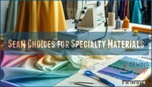 seam choices for specialty materials seam choices for specialty materials