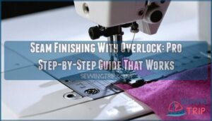 seam finishing with overlock