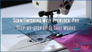 seam finishing with overlock