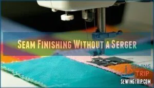 seam finishing without a serger