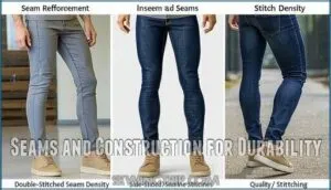 seams and construction for durability