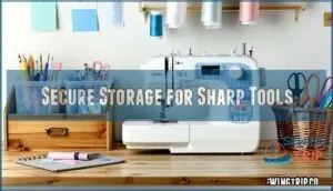 secure storage for sharp tools