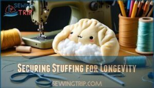 securing stuffing for longevity