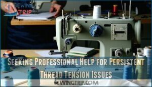 seeking professional help for persistent thread tension issues
