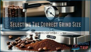 selecting the correct grind size
