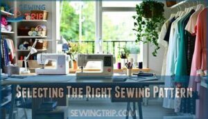 selecting the right sewing pattern