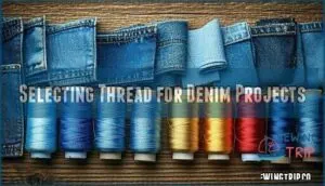 selecting thread for denim projects