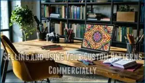 selling and using your custom patterns commercially