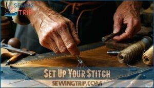 set up your stitch