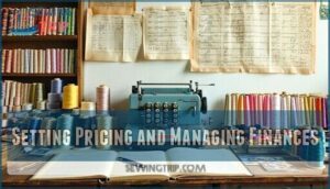 setting pricing and managing finances