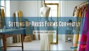 setting up dress forms correctly