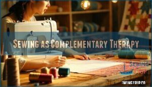 sewing as complementary therapy