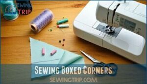 sewing boxed corners