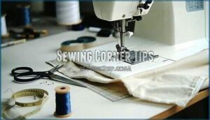 sewing corner tips