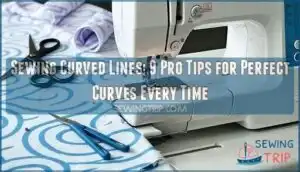 sewing curved lines