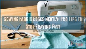 sewing fabric edges neatly
