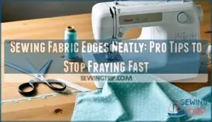 sewing fabric edges neatly