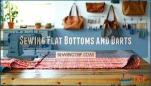 sewing flat bottoms and darts sewing flat bottoms and darts
