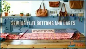 sewing flat bottoms and darts