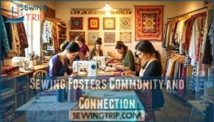 sewing fosters community and connection