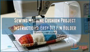 sewing machine cushion project instructions