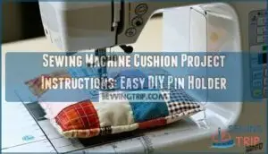sewing machine cushion project instructions
