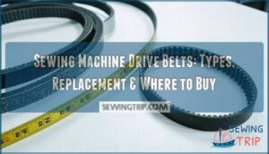 sewing machine drive belts