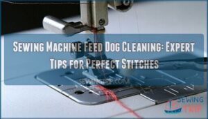 sewing machine feed dog cleaning