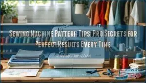 sewing machine pattern tips