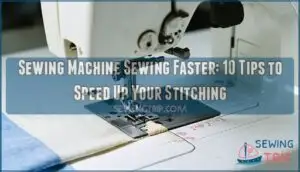 sewing machine sewing faster