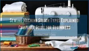 sewing machine stitch types explained