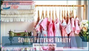 sewing patterns variety