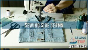 sewing side seams