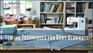 sewing techniques for baby blankets