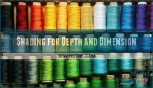 shading for depth and dimension
