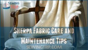 sherpa fabric care and maintenance tips