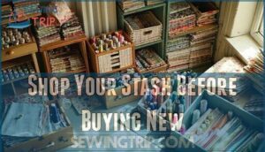 shop your stash before buying new