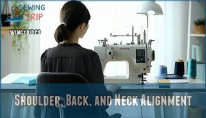 shoulder, back, and neck alignment