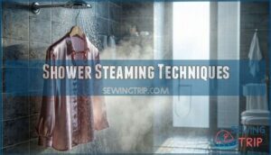 shower steaming techniques