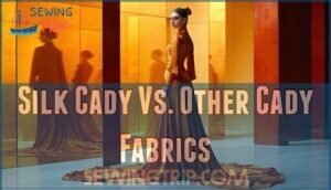 silk cady vs. other cady fabrics