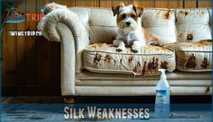 silk weaknesses