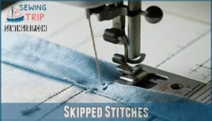 skipped stitches