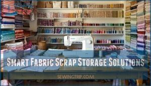 smart fabric scrap storage solutions
