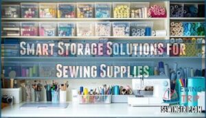 smart storage solutions for sewing supplies